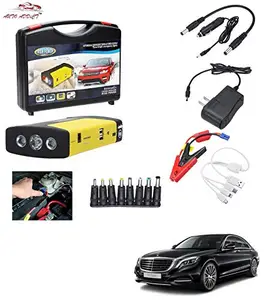 AUTOADDICT Auto Addict Car Jump Starter Kit Portable Multi-Function 50800MAH Car Jumper Booster,Mobile Phone,Laptop Charger with Hammer and seat Belt Cutter for Mercedes Benz S-Class
