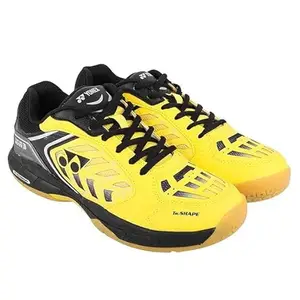 Yonex Court Ace Matrix 3 Badminton Shoes Yellow/Black UK-5