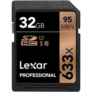 Lexar Professional 633x 32 GB SDHC UHS-I Card