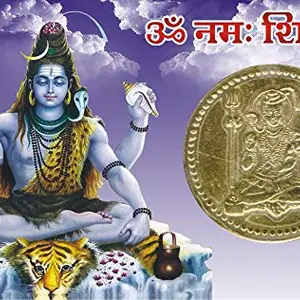 Veenoshka Shiv Ji Card to Keep in Wallet for Wealth/Lucky God /Size Same as Bank ATM Card