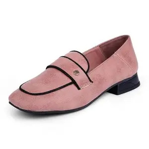 ID Women's Pink Casual Slip On Shoes