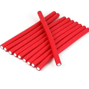 ZAUKY Hair Curling Flexi Rods, Magic Foam Hair Rollers, Soft Twist Hair Curler Rods, 10 PCS, Multi Colour