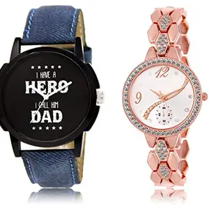 The Shopoholic Analog White Rose Gold Dial Watch for Men's(ECUS1731)