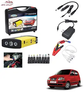 AUTOADDICT Auto Addict Car Jump Starter Kit Portable Multi-Function 50800MAH Car Jumper Booster,Mobile Phone,Laptop Charger with Hammer and seat Belt Cutter for Santro Xing