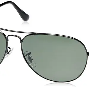 Visit the Ray-Ban Store Ray-Ban UV Protected Pilot Sunglasses for Men - 0RB3432I