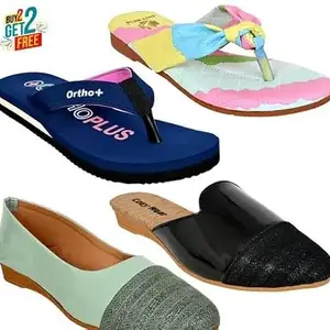 Cozy Wear Men?s Comfort Footwear Combo ? G-266, G-296, G-294 Ortho Walking Slippers FOR SIZE - 8