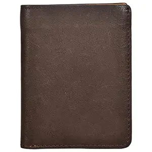 Leatherman Fashion LMN Boys Casual Brown, Cgnac Genuine Leather Wallet (8 cc)