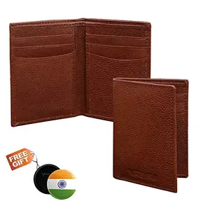 ABYS Genuine Leather Brown Wallet||Card Holder for Men (5136ABDQ)