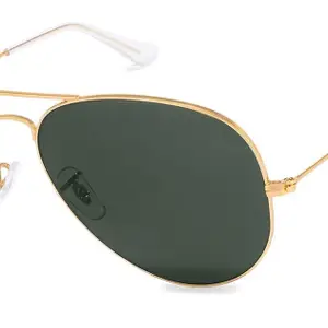 Visit the Ray-Ban Store Ray-Ban Unisex UV Protected Pilot Sunglasses - 0RB3025I