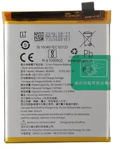 Ceedo Mobile Battery Compatible for OnePlus 6T / 1+6T / 1+7T (BLP685) - 3700 mAh