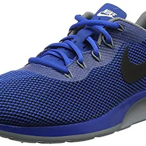 Nike Men's Tanjun Racer Blue Jay/Black-Wolf Grey Running Shoes - 11 UK (46 EU) (12 US) (921669-401)