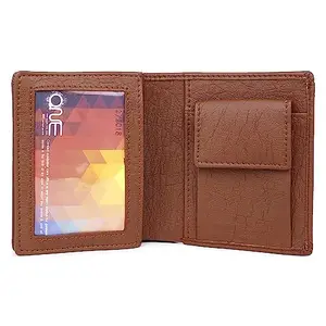 Leather Wallet for Men I Ultra Strong Stitching I 6 Credit Card Slots I 2 Currency Compartments I 1 Coin Pocket (Brown)