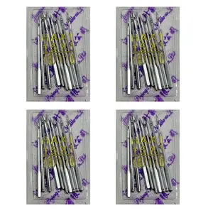 ZENITH Needles (4 Pack 40 Needle), 100/18, HA x 1 no. #18 Works with All Automatic Sewing Machines (USHA/Singer/Brother)