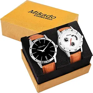 Mikado Analogue Multi-Colour Dial Men's Watch - MKM_11