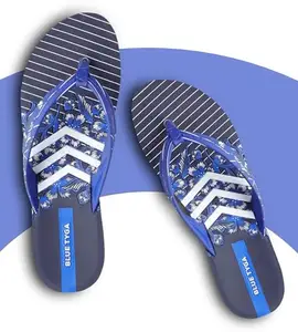 WALKAROO BLUE TYGA BT2005 Womens Regular Wear Sandals for Indoor & Outdoor - Blue