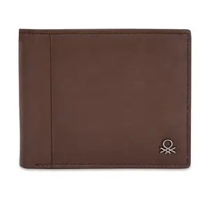 UNITED COLORS OF BENETTON Marcell Men Global Coin Wallet - Brown