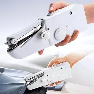 NUXXITO Electric Handy Stitch Tailoring Machine Handheld Lightweight Battery Powered Silai Machine Easy to use Compact Sewing Machine For Quick Repairs, Crafting, Jeans