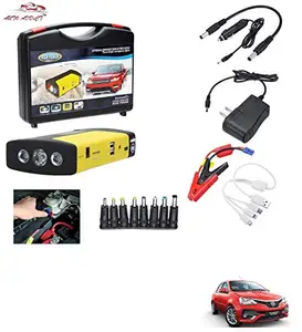AUTOADDICT Auto Addict Car Jump Starter Kit Portable Multi-Function 50800MAH Car Jumper Booster,Mobile Phone,Laptop Charger with Hammer and seat Belt Cutter for Toyota Etios Platinum