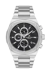 Daniel Klein Black Exclusive Men's Analog Watch With Metallic Strap - DK.1.13413-2