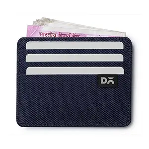 DailyObjects Slim Skinny Fit Card Wallet for Men and Women | Durable Ballistic Nylon Material | Credit/Debit Card Holder | 3 Slots for Cash, Card & IDs | Stylish Pocket Purse | Money Organiser