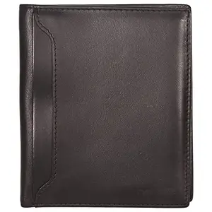 Leatherman Fashion LMN Genuine Leather Men's Black Wallet 50586