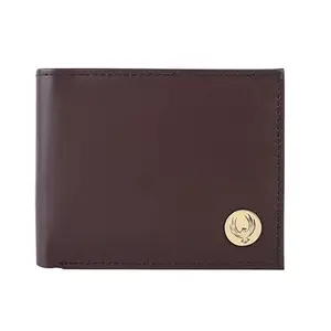 Flyer Wallets for Men (Color- Brown) PU Leather Wallet Stylish RFID Protected Design Pack of 1 WBR036