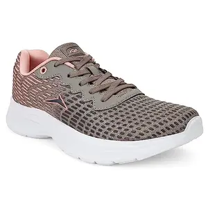 JQR MOON-01 Sports Running Shoes for Women (Copper,Blossom)