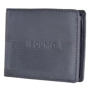 Amazon Brand - Solimo Nathan Leather Mens Wallet I Ultra Strong Stitching I RFID Protected|8 Card Slots I 2 Currency & 2 Secret Zipped Compartments I 1 Coin Pocket | 3 Easy Access ID Window