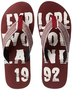 Woodland Men's Maroon EVA Slipper-11 UK (45EURO) (FF 3991021)