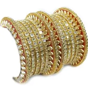 BANGLESKART |Choki Bangdi Rajwadi Chuda Set (2.8)