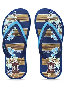 AJANTA Womens Blue Slipper BB0070