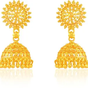 arch fashion Traditional Micron Plated Wedding Jhumkha Collection |Jhumki Earring - Women And Girls