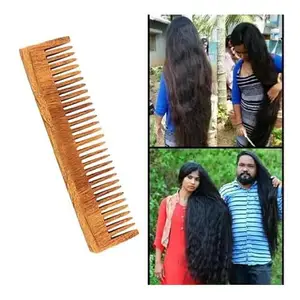 Bode Neem Wooden Comb | Hair Comb Set Combo For Women & Men | Kachi Neem Wood Comb Kangi Hair Comb Set For Women | Wooden Comb For Women Hair Growth |Kanghi For Hair -Amz 55