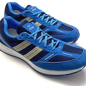 SEGA Original Men's SkyBlue Marathon Sports Shoes (Numeric_7)