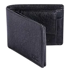 M Mensanity Dezire Crafts Men Formal, Casual Artificial Leather Wallet (Black)