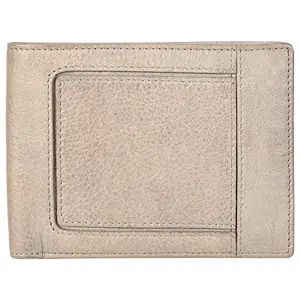 Leatherman Fashion LMN Men Grey Black Wallet for Men's PU257VIGRB (4 cc Card Slots)