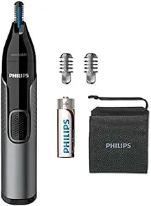 PHILIPS NT3650/16 Nose and Ear Trimmer Series 3000 Waterproof, Nc