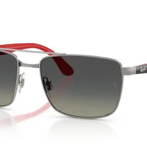 Visit the Ray-Ban Store RAY-BAN Unisex Rectangle Sunglasses - 0RB3760I