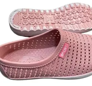 BRAND WALK Womens Cut Shoe Type FlipFlop Slippers | Suitable for Casual, Party & All Occasions…… (PINK, 7)
