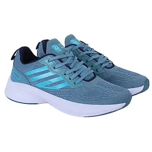 Lancer Mens KING-10BLU-CGRN Blue Running Shoe