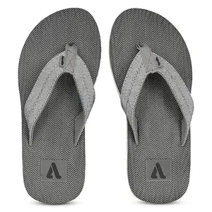 Aqualite Men GV-404 Slipper, Grey, 9 UK/India
