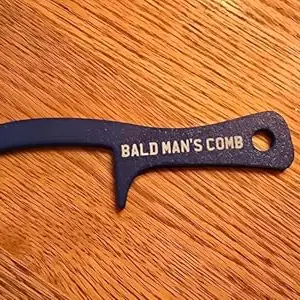 Bald Man's Comb Novelty Gag Gift, Funny Prank Item for Friends and Family