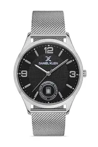 Daniel Klein Metal Analog Black Dial Men's Watch-DK.1.13267-2