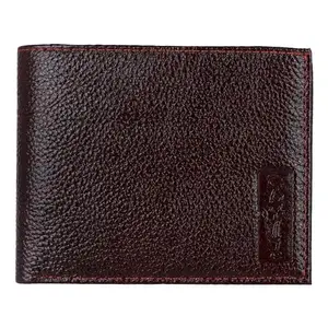 Chardlie Men's Leather Wallet - Long Brown | Strong Stitching, 6 Card Slots