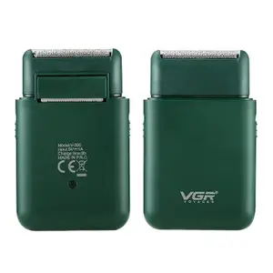VGR Premium Cordless Rechargeable Professional Electric Ultra Thin Shaver Wet/Dry Razor for Face Care Beard Trimmer