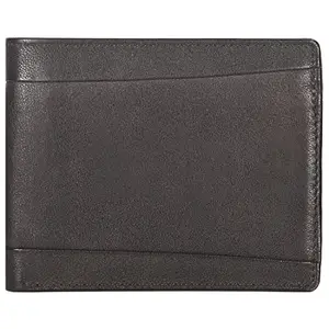 Leatherman Fashion LMN Genuine Leather Brown Men Wallet 48_CP(7 cc Card Slots)