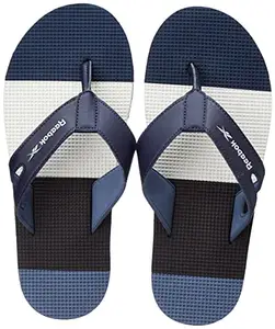 Reebok Men Textile/Synthetic JK FLIP PRO Swim Flip Flop VECTOR NAVY/WHITE/BLACK/BLUE SLATE UK-6