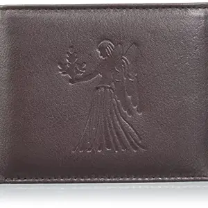 Justrack Dark Brown Colour Genuine Leather Money Purse Only for Men (LWM00199-JT_21)