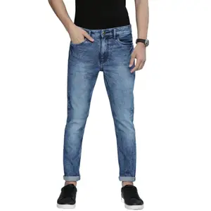 Brand: The Indian Garage Co The Indian Garage Co Men Slim Fit Solid Mid-Rise Stretchable Jeans
