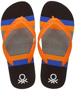 United Colors of Benetton Men Brown Flip-Flops-8 UK/India (42 EU) (18A8CFFPM078I)